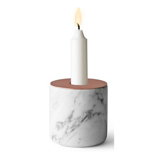 Chunk Marble Candleholder L